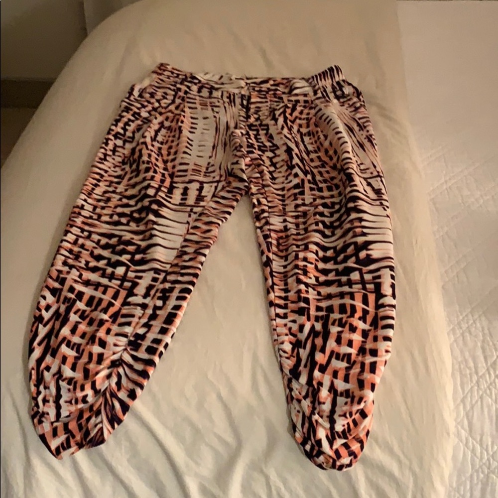 Parker pattern jogger pants